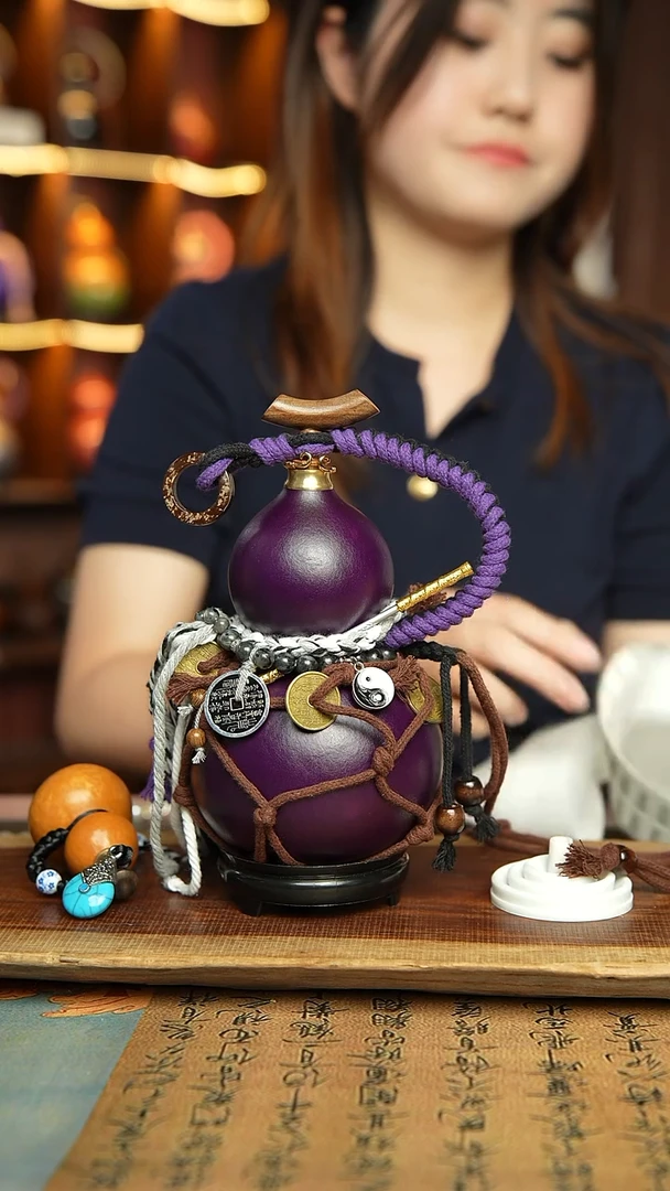 211号精品大漆酒葫芦防腐防渗装水茶酒