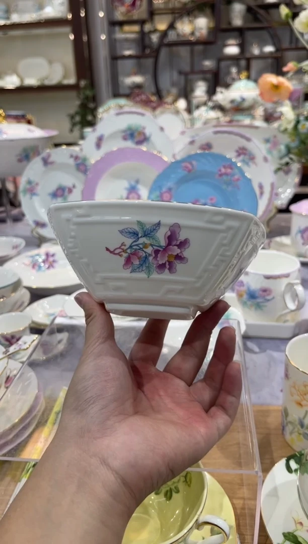 36%以上骨粉骨瓷6英寸沙拉碗