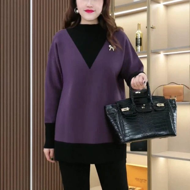 秋冬季假两件小衫QD361