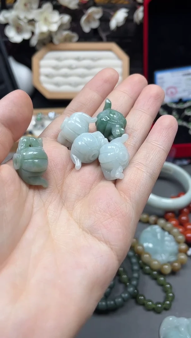 吊坠(赠链)未镶嵌翡翠多样性发货拍一发一