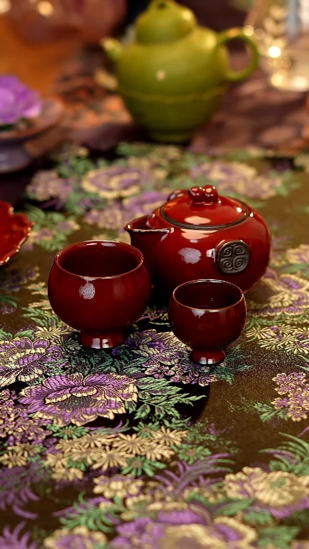 故宫红葫芦一壶两杯········