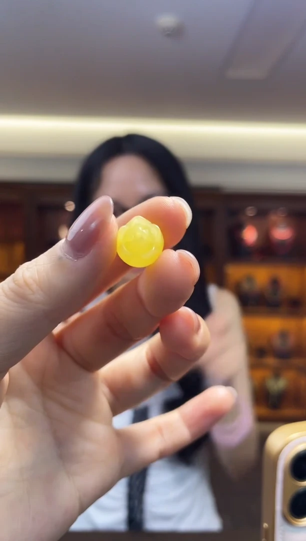 蜜蜡颈饰未镶嵌（多样性发一件）