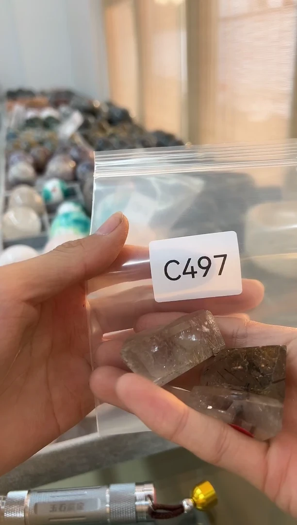 未镶嵌珠宝半成品水晶C497 多样性发一件