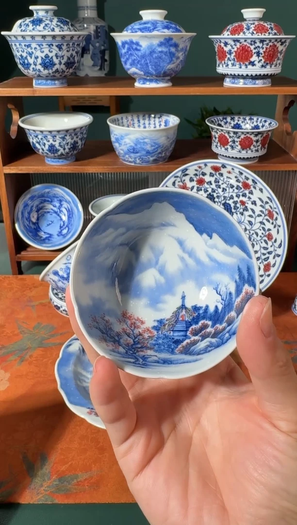【闪购商品】杯景琳藏雪景小单杯