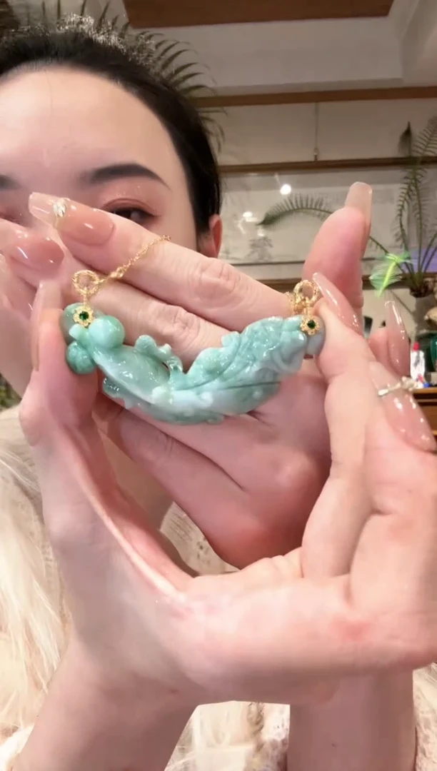 【闪购商品】翡翠颈饰未镶嵌国风