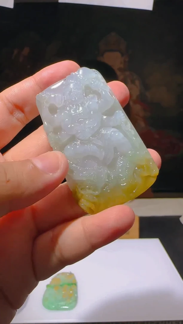 定制翡翠未镶嵌L-@@QJBD627051
