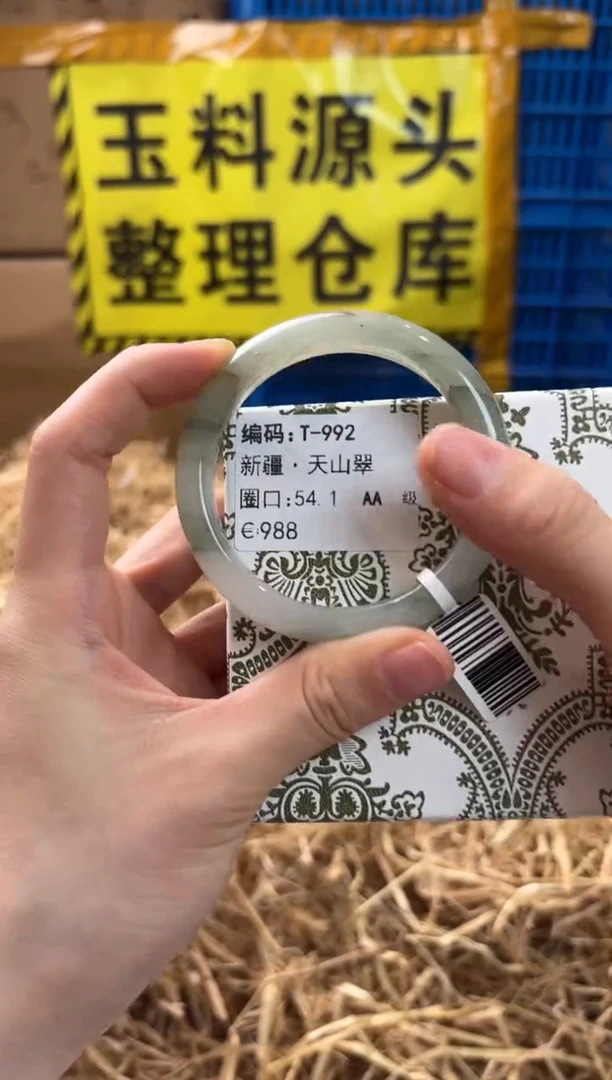 未镶嵌手镯石英质玉T-992