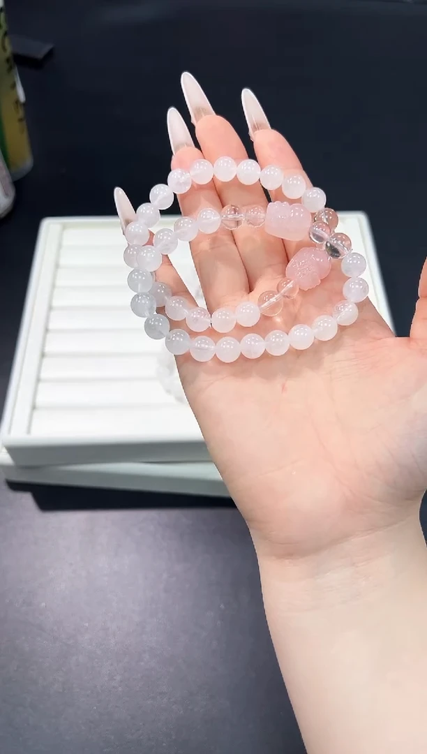 水晶手串未镶嵌36i多样性发其一【1条】默认微瑕