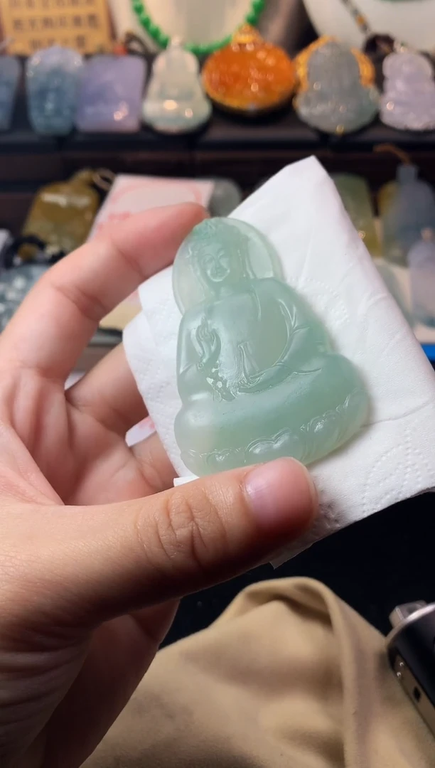 未镶嵌定制翡翠A****伦毛货不退不换