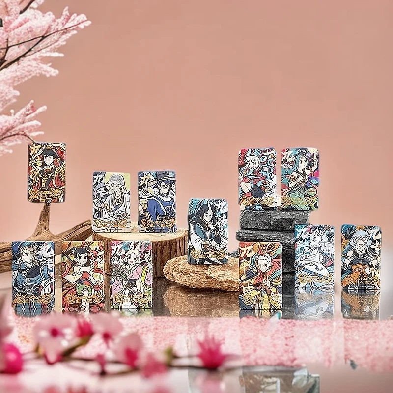 非人哉《九周年系列》方形徽章盲盒 马口铁吧唧盲袋 亚克力挂件