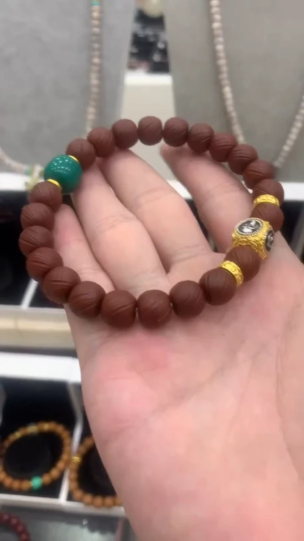 手串猴头核桃机刷玉化猴头手串