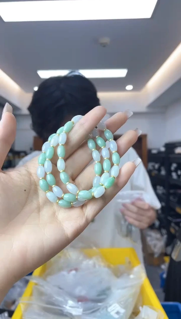 未镶嵌手串翡翠多样性一件发货