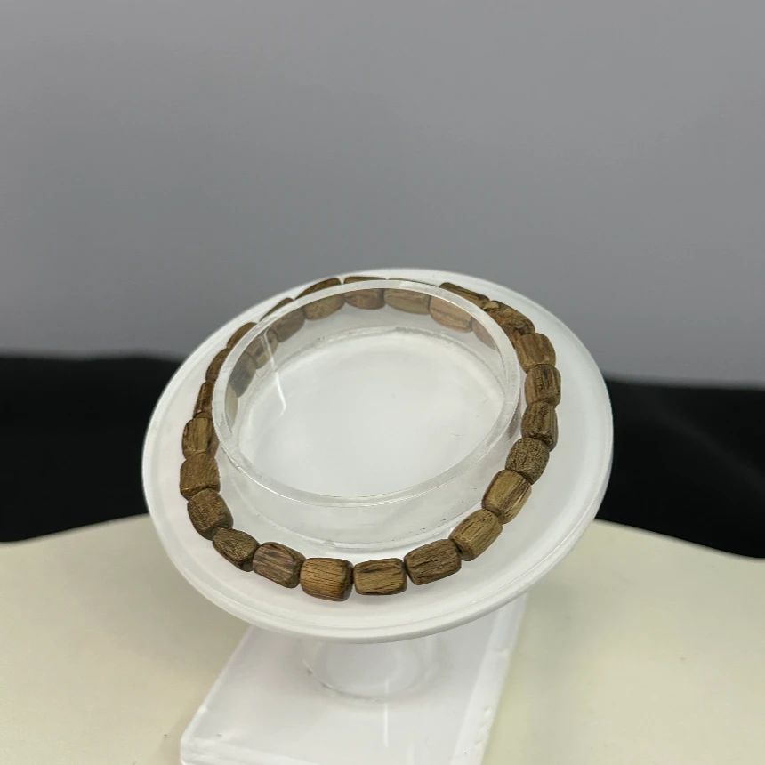 ZYCX-5193 加里曼丹随形方珠手串3g 约：5*8mm*23颗