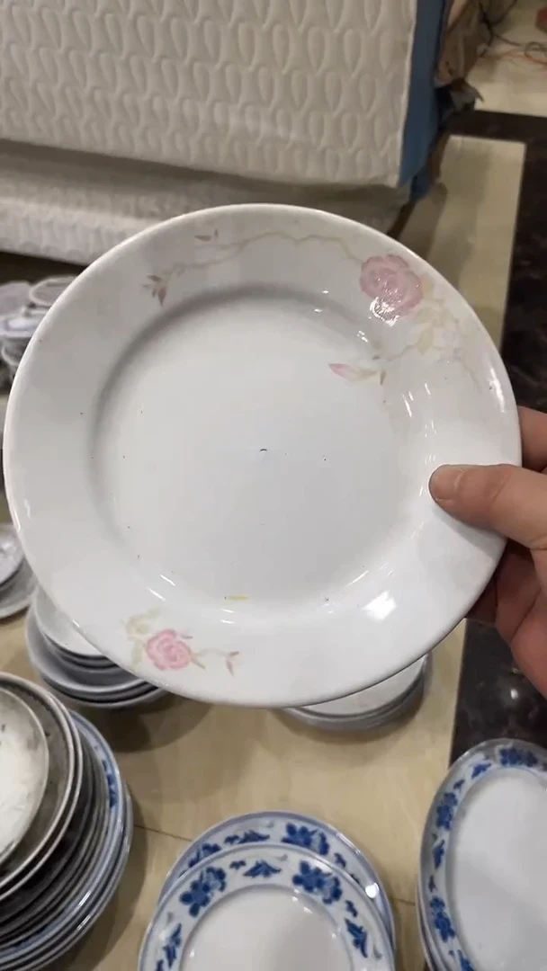 8寸湖南醴陵釉下五彩陶瓷