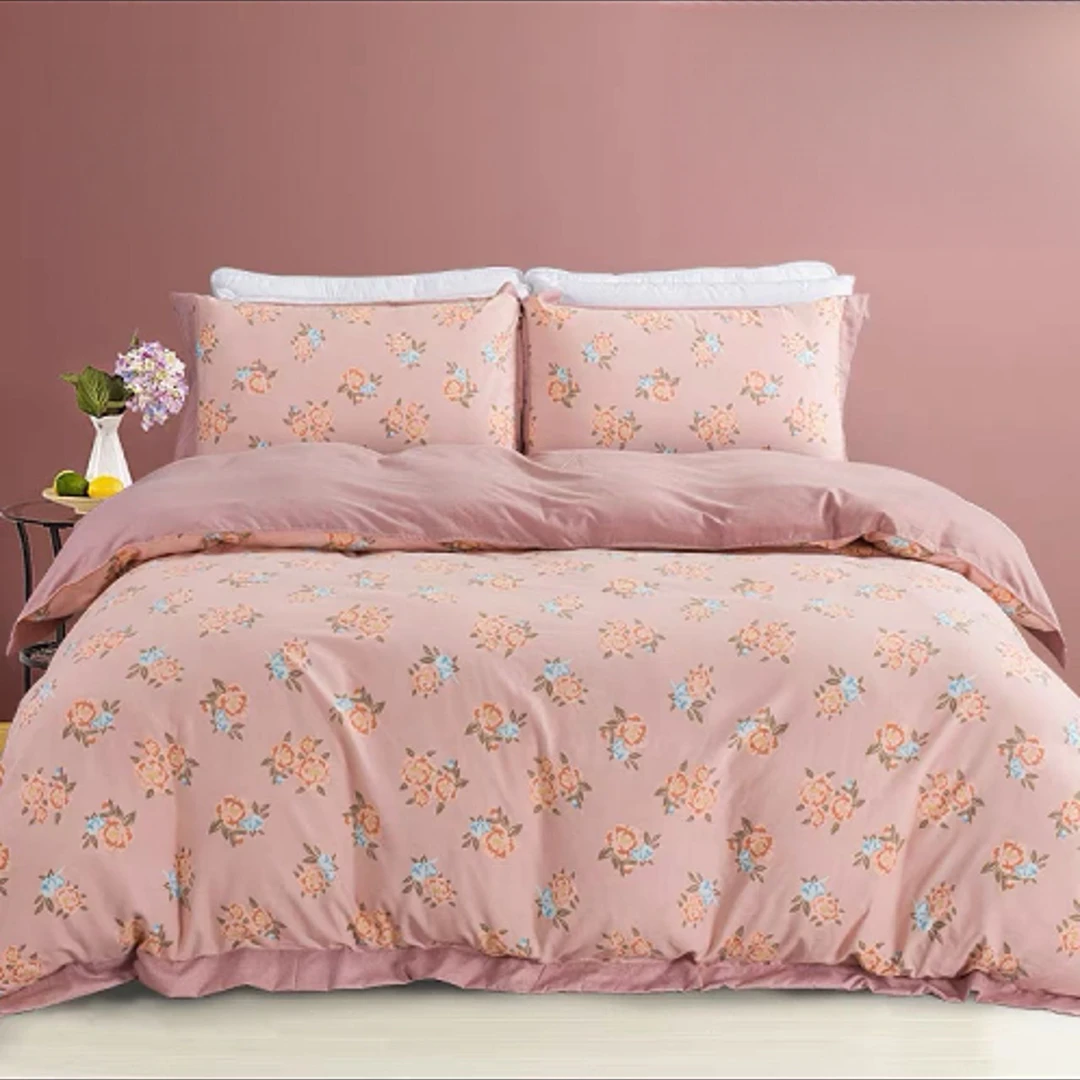 【今日必拍款】绵绸加厚双层纱亲肤透气吸汗四件套