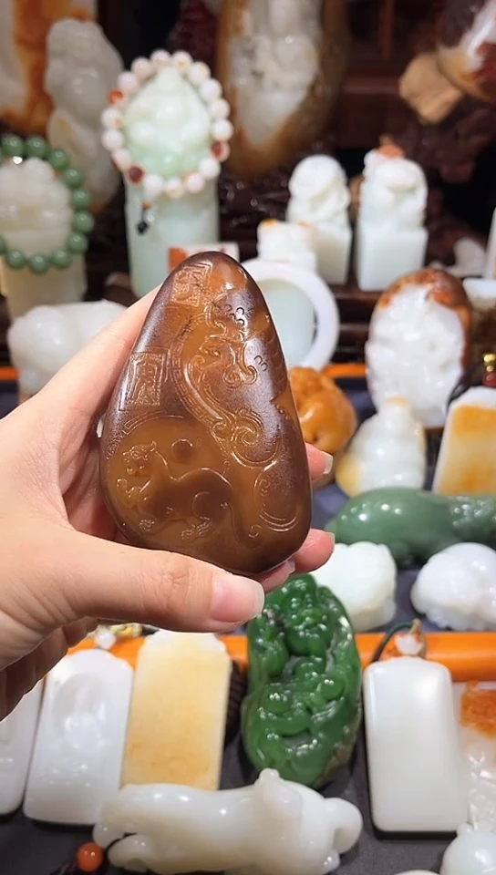 未镶嵌和田玉挂件把件