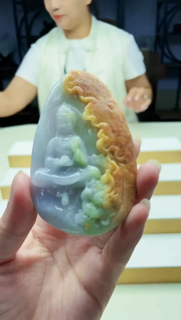 未镶嵌定制翡翠毛货09140083