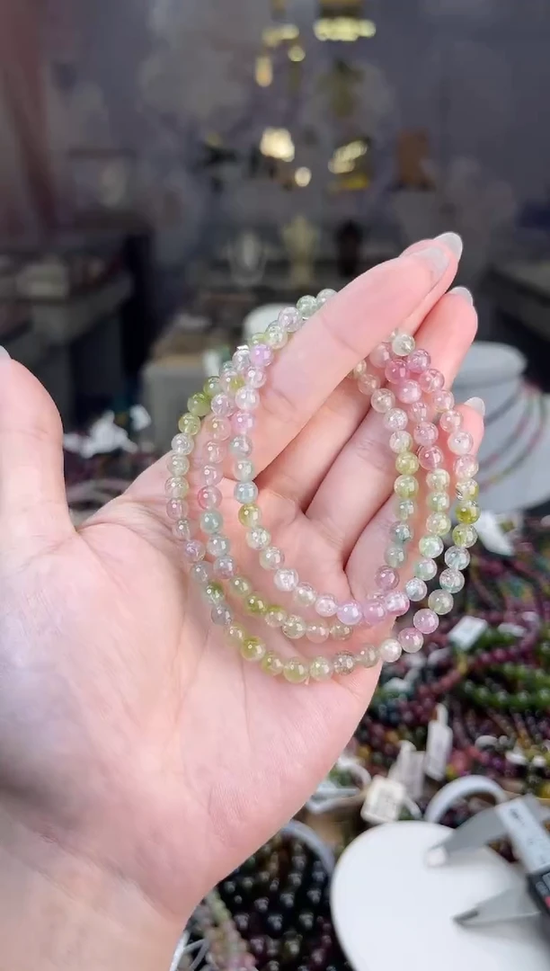 【闪购商品】碧玺/未镶嵌碧玺多圈多样性发货