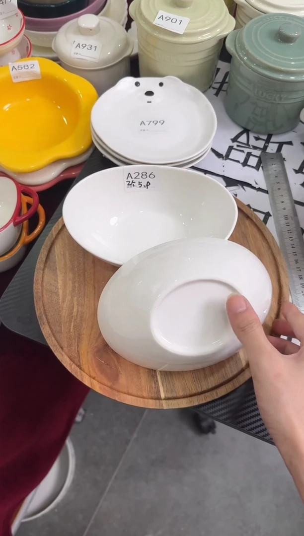 摆件陶A286  2个 仓库清仓微瑕陶瓷餐具