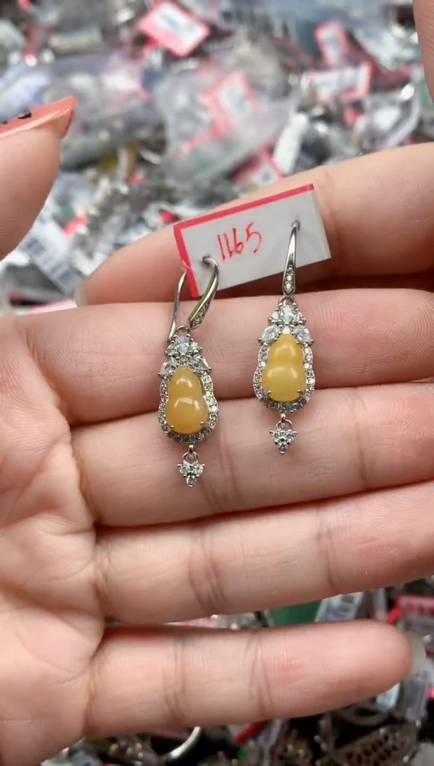 银S925镶嵌戒指翡翠天然A货缅甸翡翠