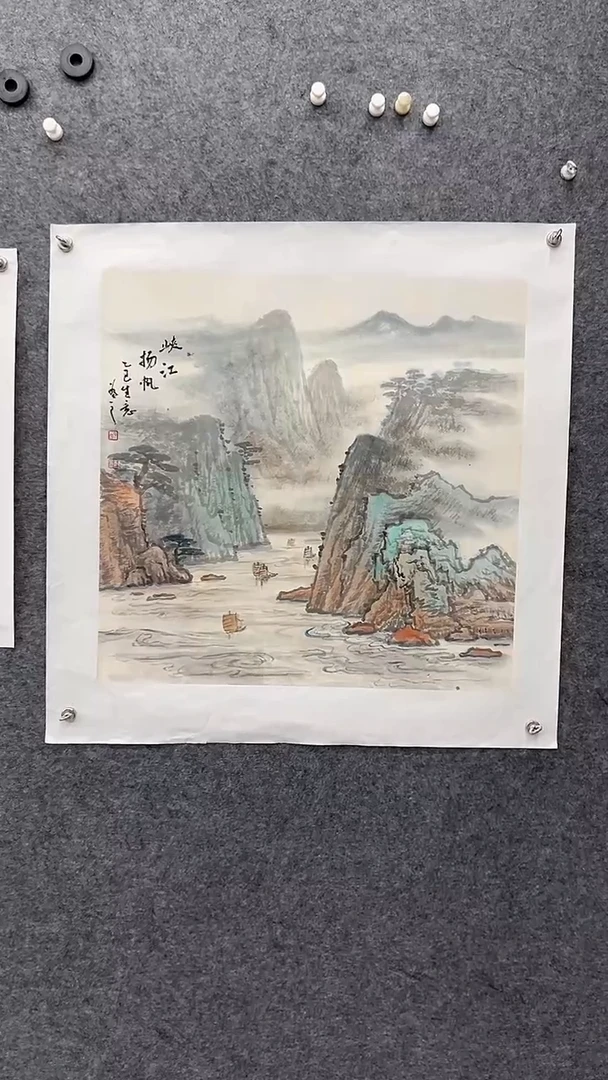 国画国画王生意山水