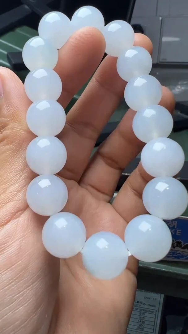 未镶嵌手串翡翠缅甸翡翠A货卡12.9左右