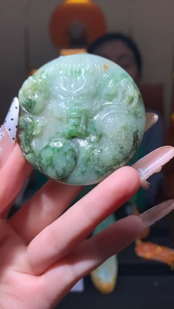颈饰未镶嵌翡翠老*爷S-@@BSGH122275