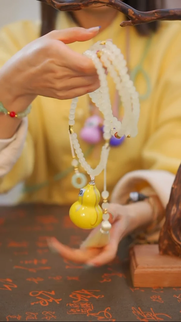 230非遗漆手艺工天然葫芦文玩福禄