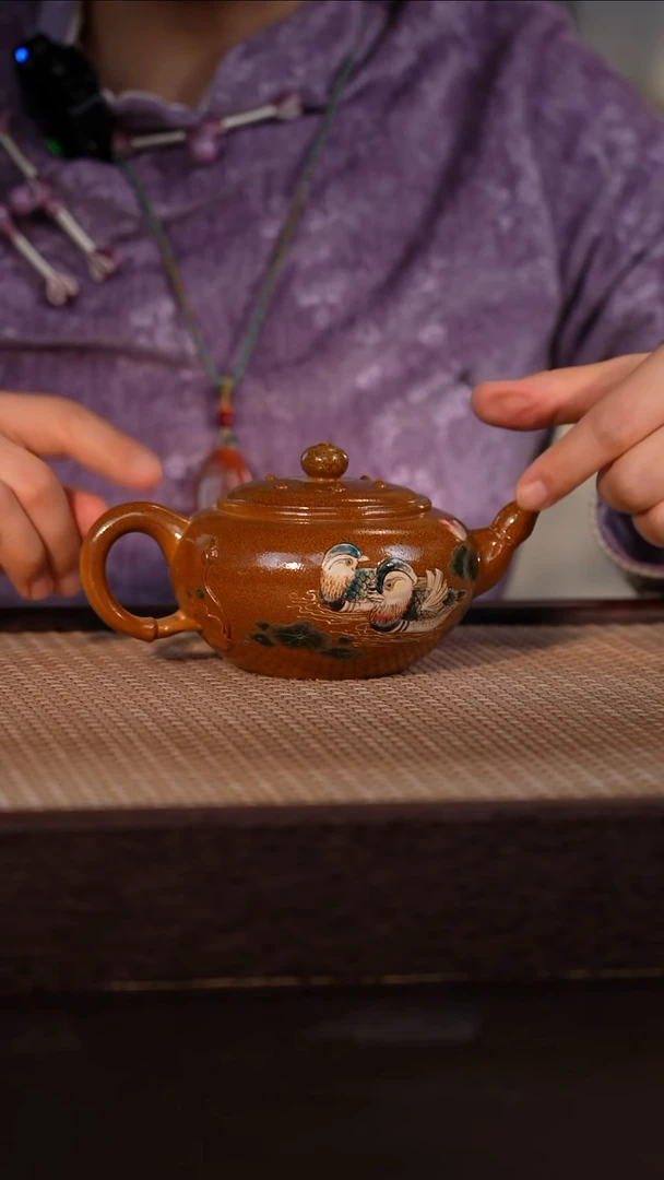 茶壶紫砂段泥柴烧 290cc