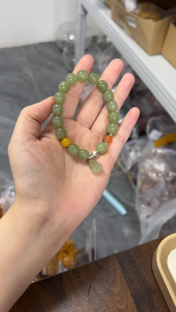 手链未镶嵌和田玉和田玉手串2[多样发其一]