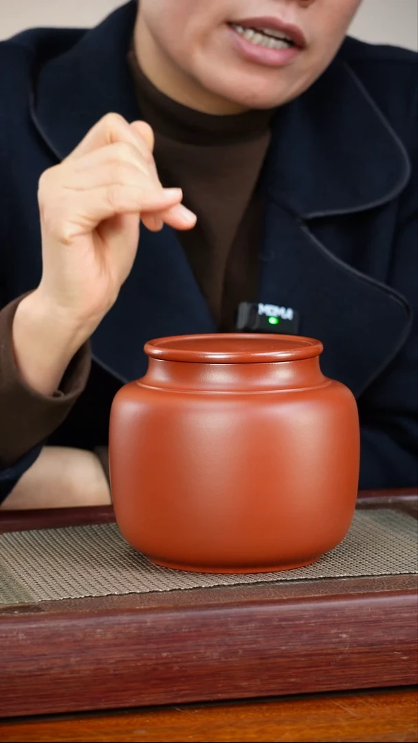 宜兴原矿紫砂茶叶罐