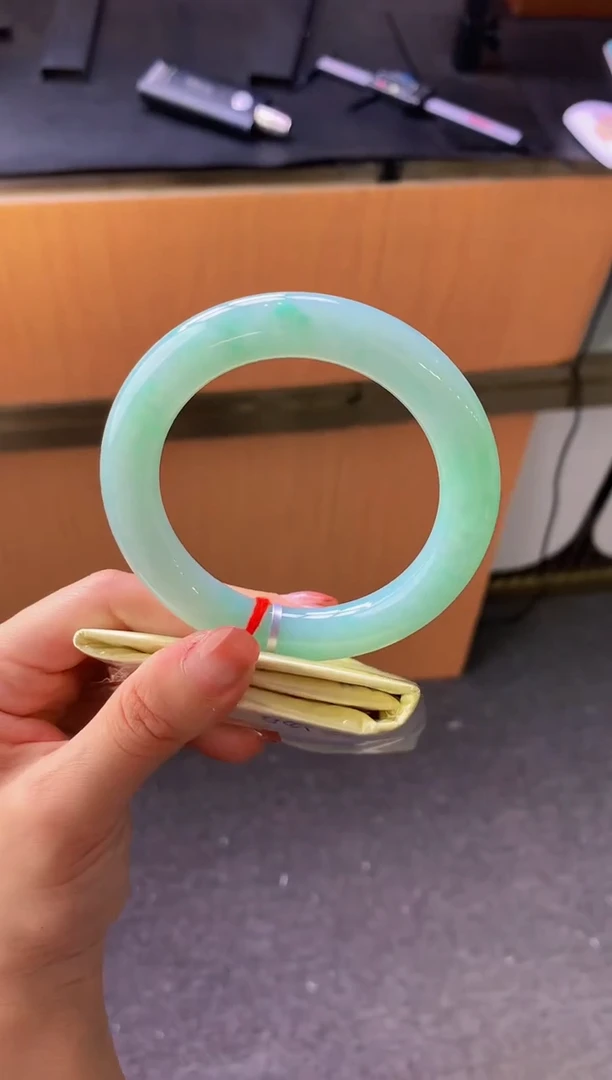 未镶嵌手镯翡翠-C500 圈口58.7