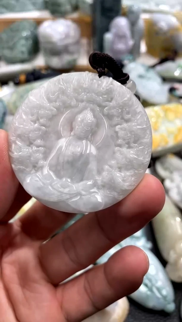 吊坠(不含链)未镶嵌翡翠1