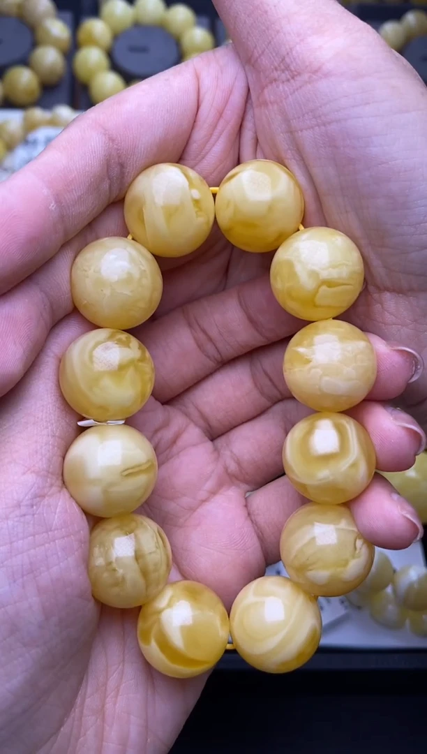 裸石琥珀未镶嵌18mm+大小姐珠宝101