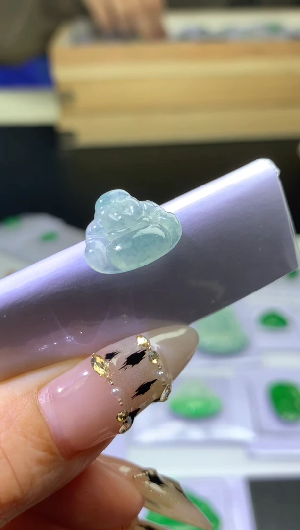 未镶嵌定制翡翠毛货