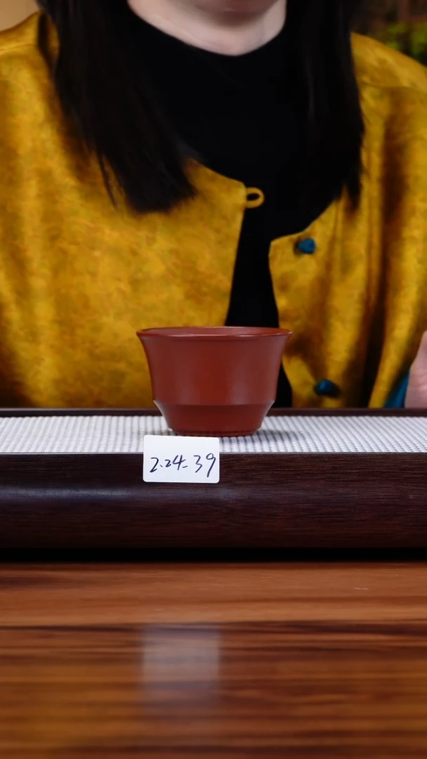 【闪购商品】紫砂茶壶2.24-39 朱泥 主人杯