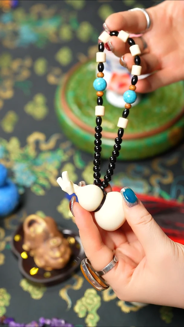 文创 葫芦福禄手把件挂件钥匙扣 GJHL001