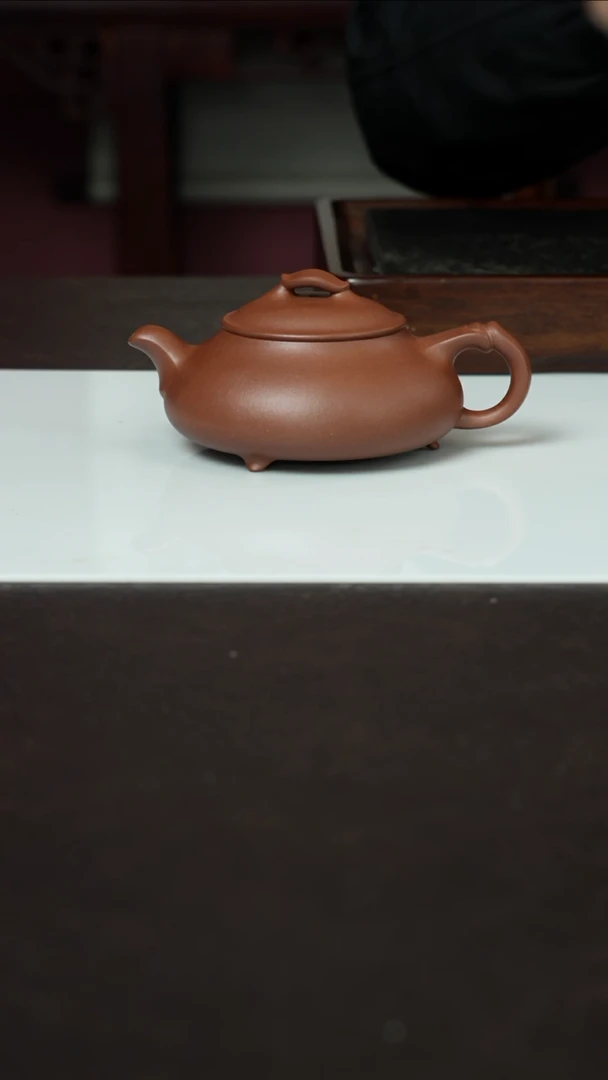 【闪购商品】紫砂茶壶简瓢底槽清
