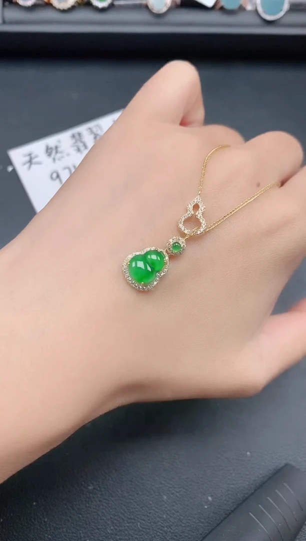 银S925镶嵌戒指翡翠1111