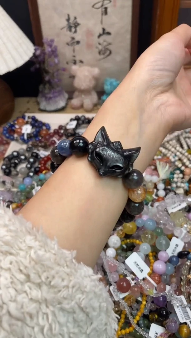 未镶嵌黑曜岩手饰137