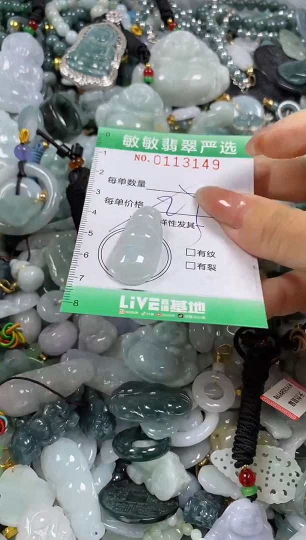 【闪购商品】翡翠颈饰未镶嵌闪购0113149多样性发其一