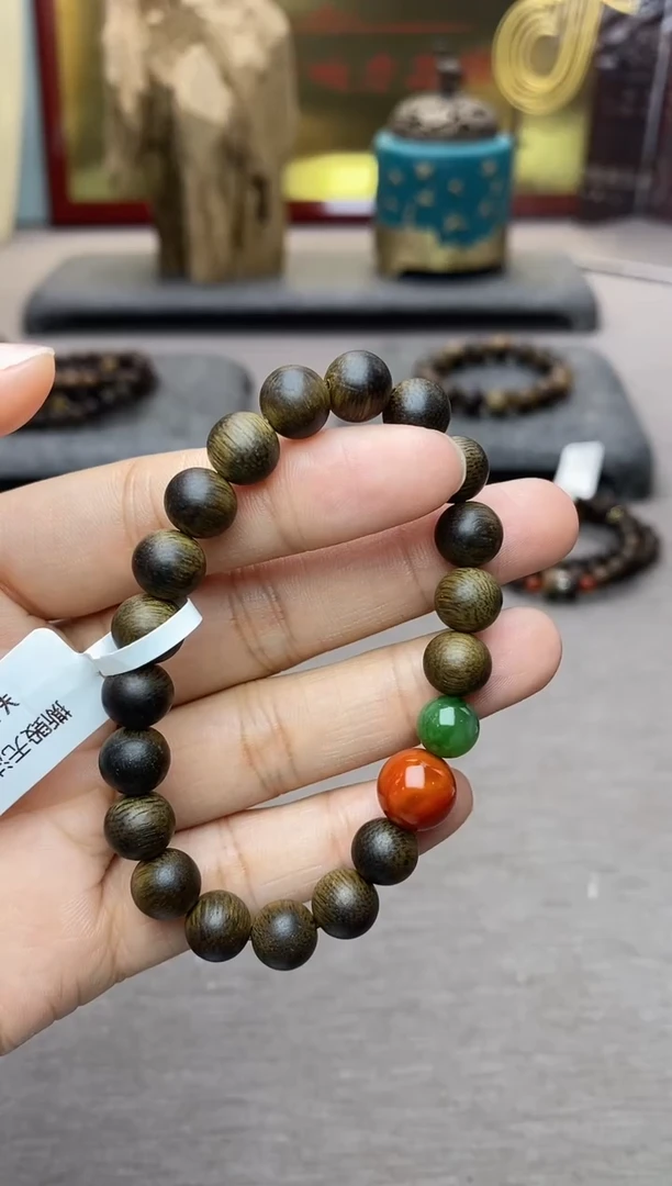 【闪购商品】沉香手串黄棋楠沉水08老料＋配饰设计