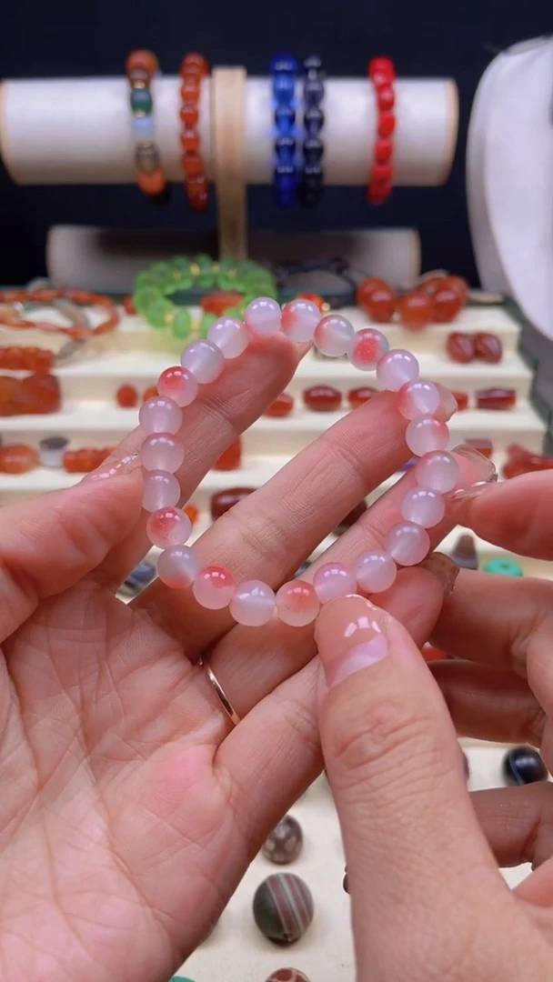 【闪购商品】玛瑙/玉髓手链未镶嵌玛瑙手串