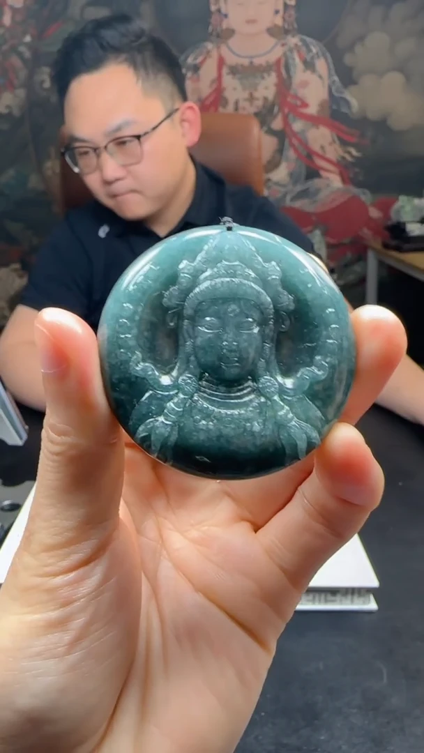 【闪购商品】翡翠颈饰未镶嵌L-@@QJXC11902多样性发其一