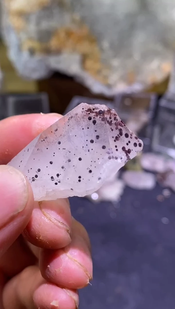 未镶嵌珠宝半成品水晶61号四川美姑超七花园水晶