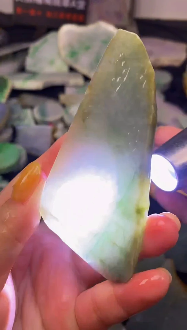 散珠翡翠天然缅甸翡翠A货133