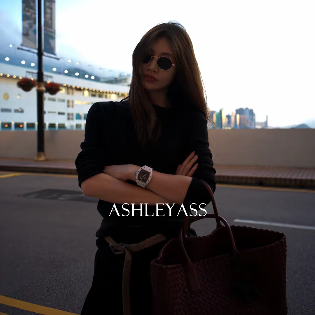 【ASHLEYASS】“姜黄”半高领设计修饰颈部线条藏肉毛衫LSS250126R