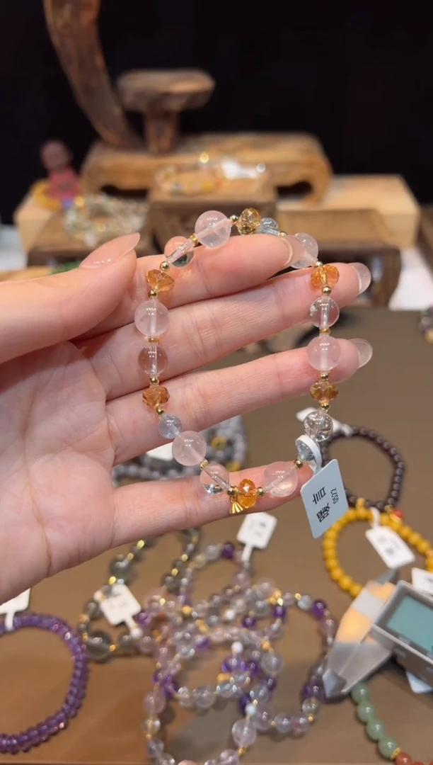 水晶手链未镶嵌手饰@@0522