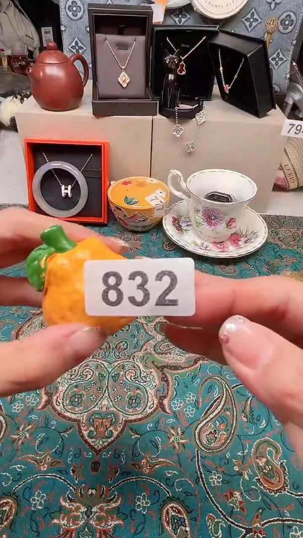 瓷片瓷片柴窑烧制半手工多人