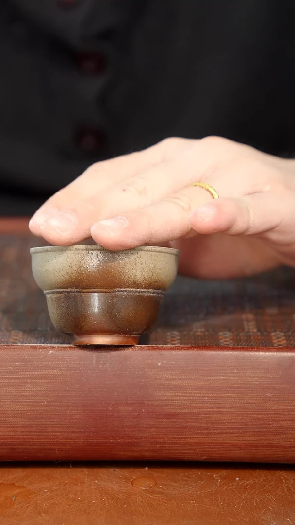 陶瓷奢瓷/瑞寅柴烧茶器（杯子）318微瑕